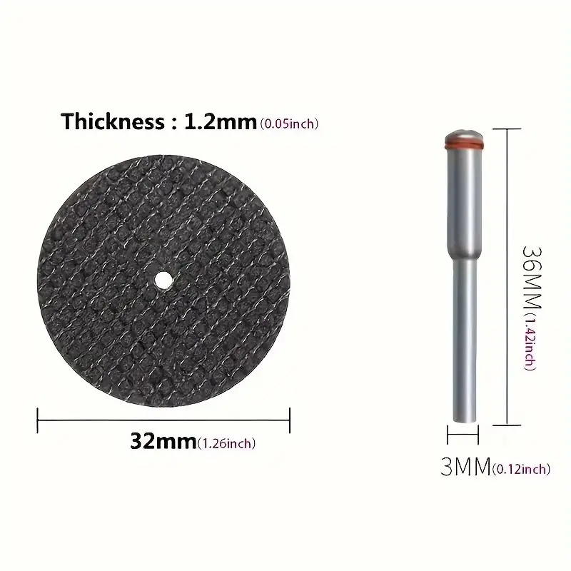 Slijpschijf 32Mm Met Doornen S - Cordless Rotary Tool Kit Accessories recensie en prijs