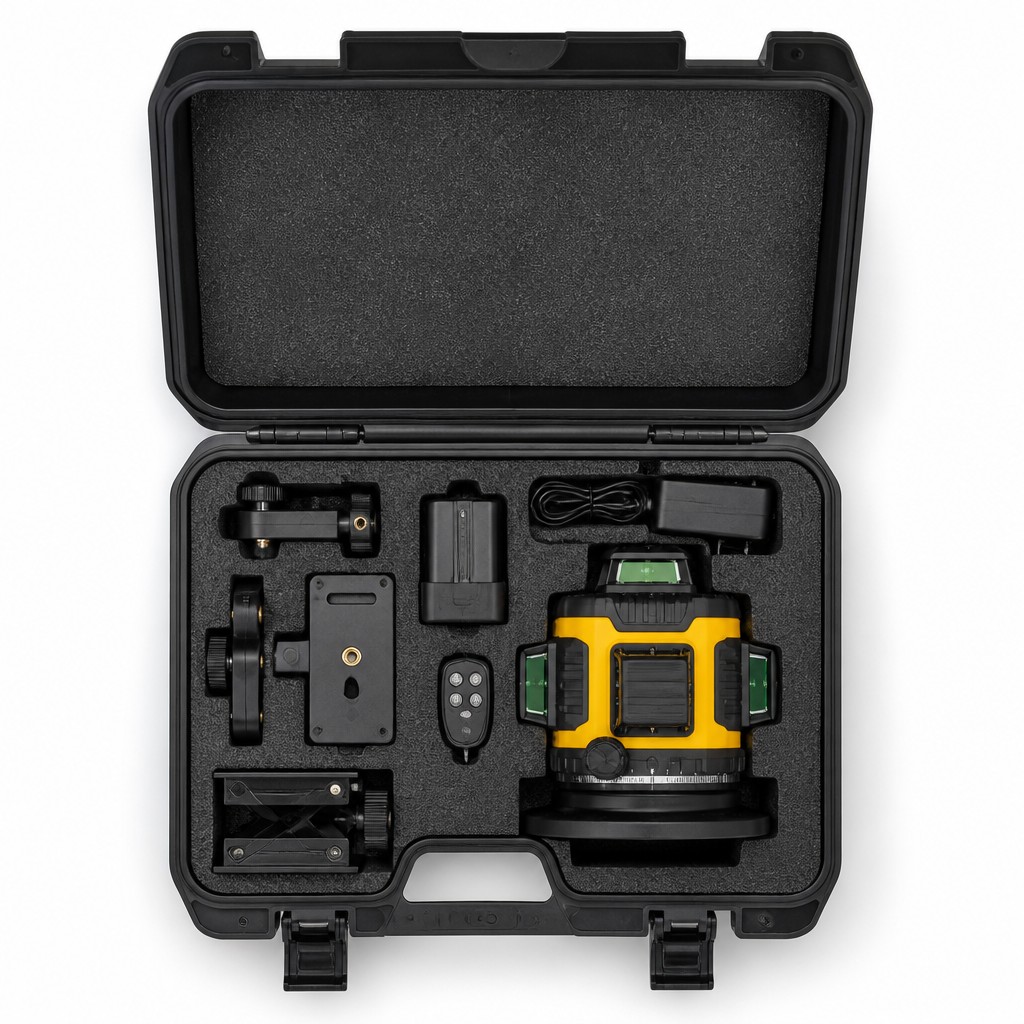 4D 16-lijns groene laserwaterp - Laser Level 16 Lines 4D Green recensie en prijs