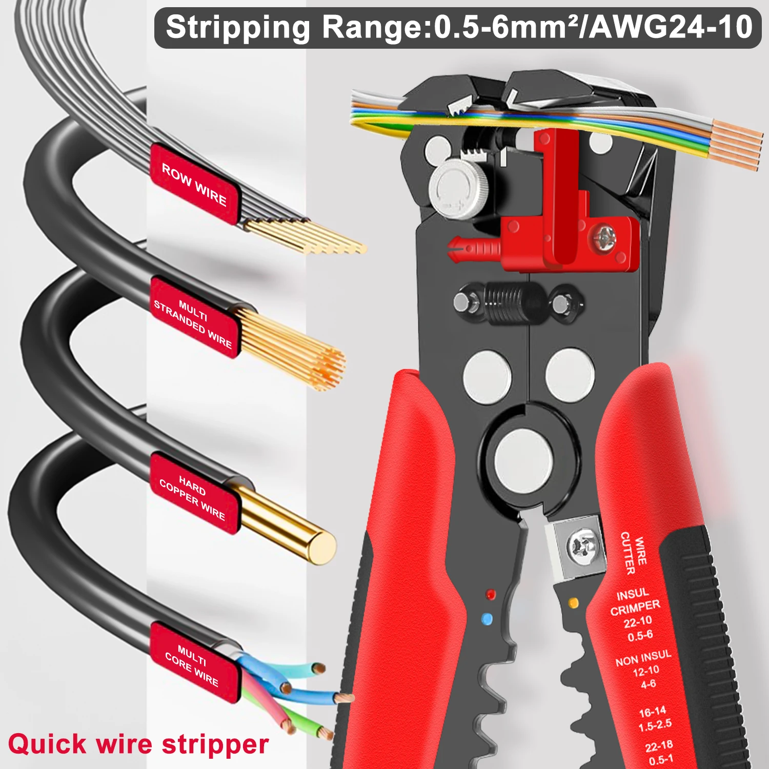 HS-D1 Zelfinstellende draadstr - Automatic Wire Stripper Cutter recensie en prijs